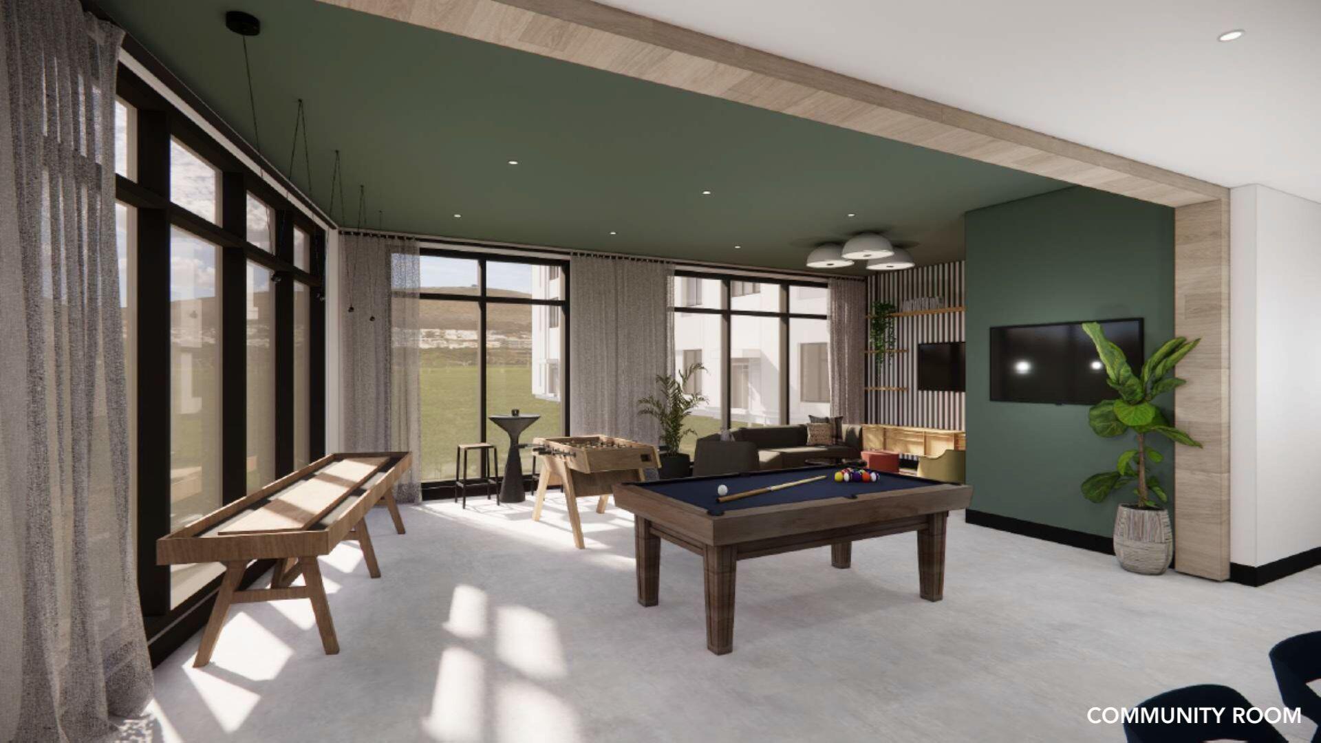 1 Cross Street, Unit 437 Scarborough, ME 04074 - Photo 25 of 46 Community Rm Rendering 2