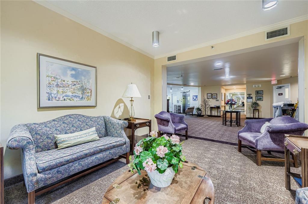 1800 Clairmont Lake, Unit A325 Decatur, GA 30033 - Photo 20 of 51 a living room with furniture a rug and a painting