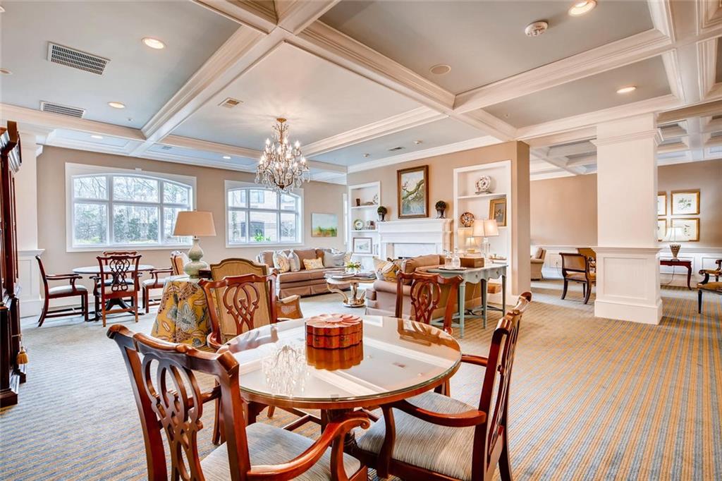 1800 Clairmont Lake, Unit A325 Decatur, GA 30033 - Photo 31 of 51 a view of a dining room with furniture window and wooden floor