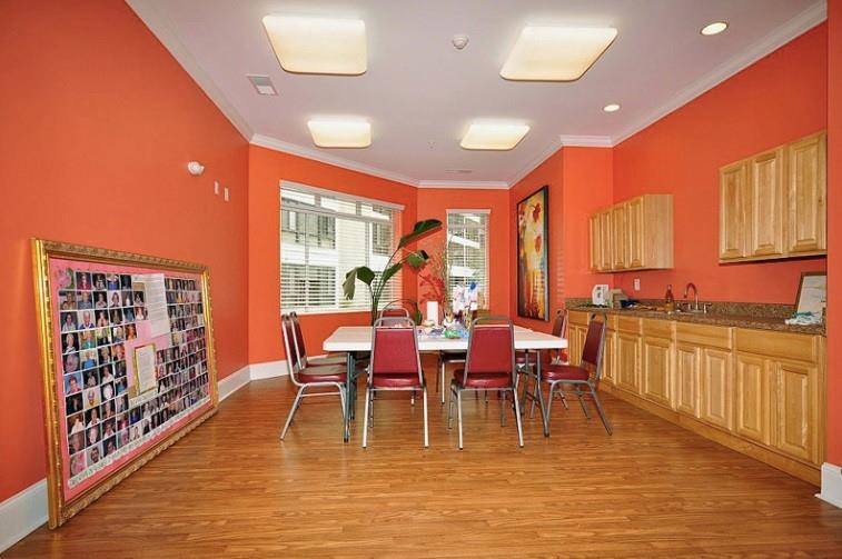1800 Clairmont Lake, Unit A325 Decatur, GA 30033 - Photo 34 of 51 a view of a dining room with furniture window and wooden floor