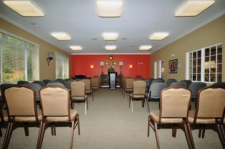 1800 Clairmont Lake, Unit A325 Decatur, GA 30033 - Photo 35 of 51 a dining room with furniture a chandelier and a large window