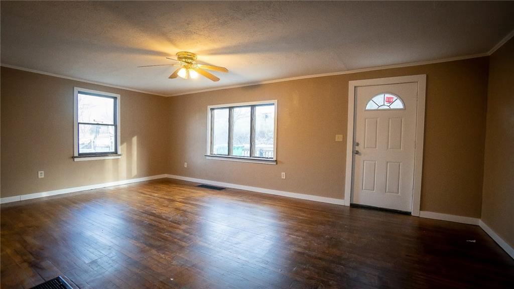 927 Hooker Road Karns City, PA 16041 - Photo 3 of 25 21x12 Living Room with Hard Wood Flooring
