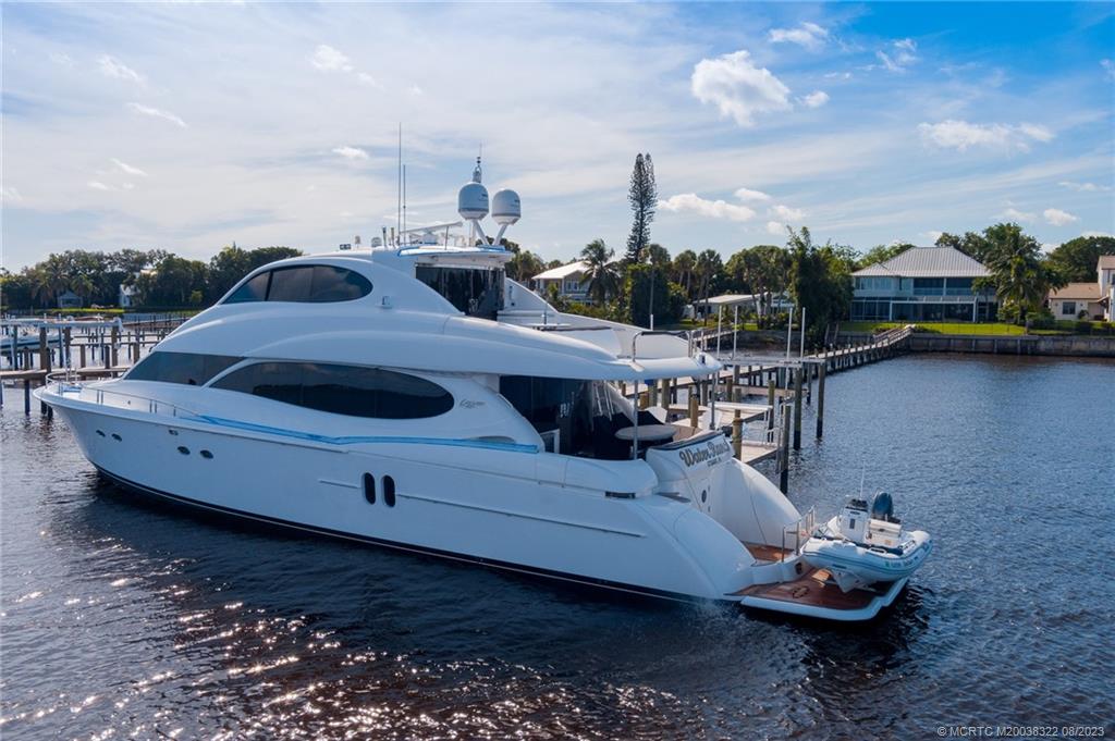 1455 Southeast Riverside Drive Stuart, FL 34996 - Photo 78 of 100 80' super yacht fits just fine here