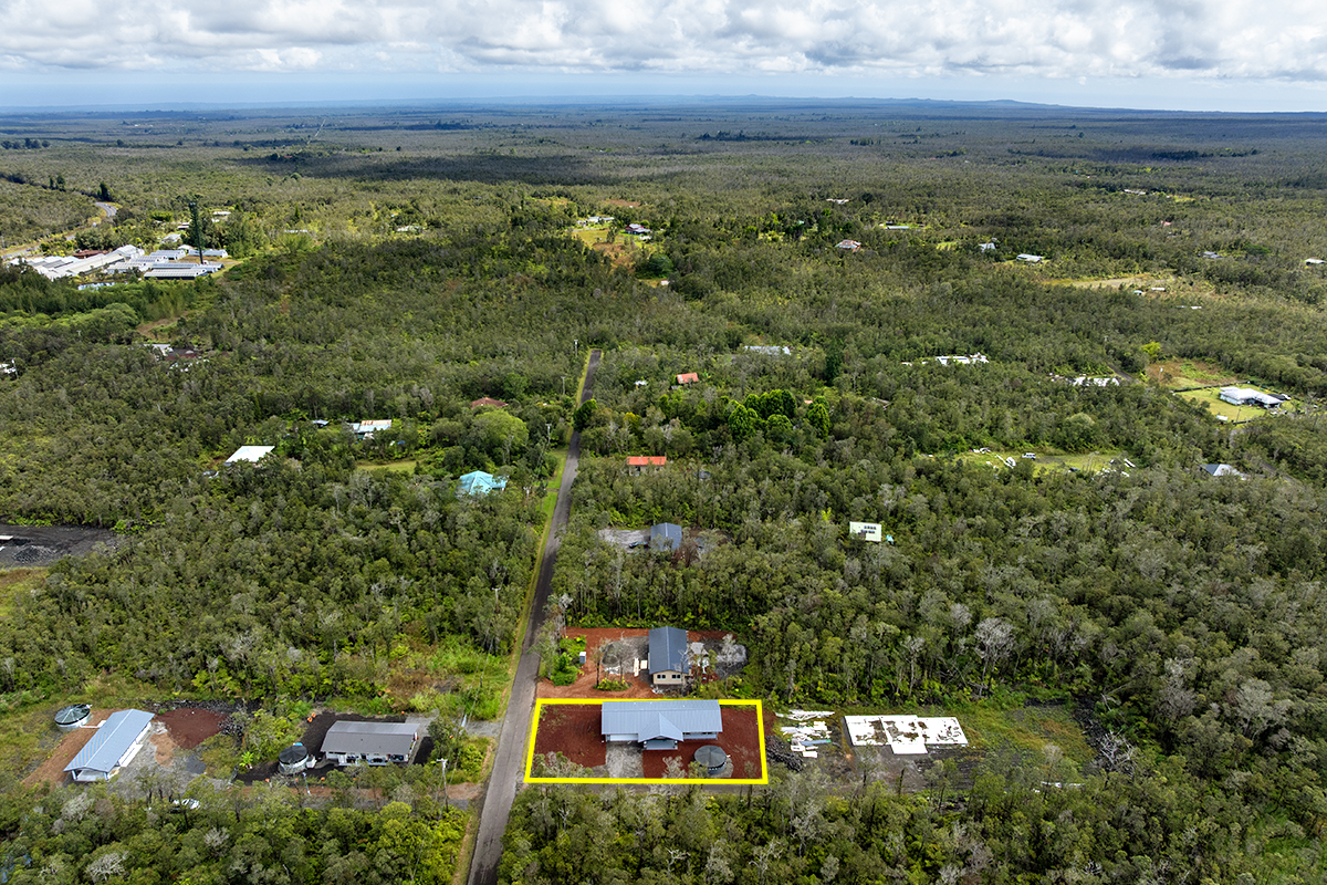 11-3115 Mokuna Street Mountain View, HI 96771 - Photo 30 of 30 an aerial view of residential houses with outdoor space and trees