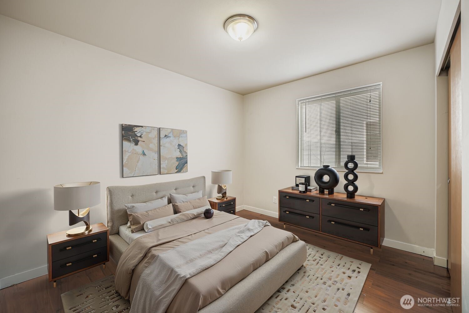 12420 2nd Place Southwest Seattle, WA 98146 - Photo 24 of 31 a bedroom with a bed and a dresser