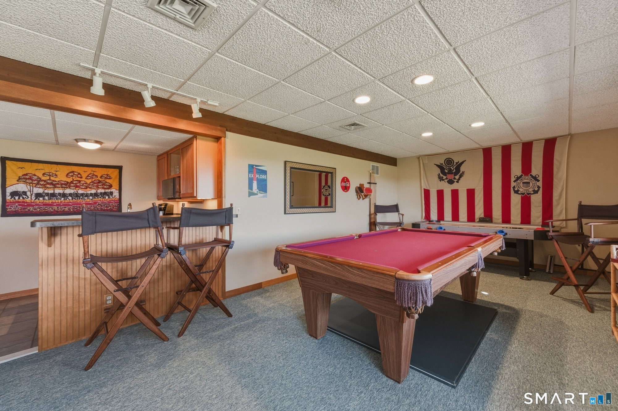 279 Mooreland Road Berlin, CT 06037 - Photo 27 of 40 Lower level kitchenette. Potential in-law set up, entertaining area or guest quarters.