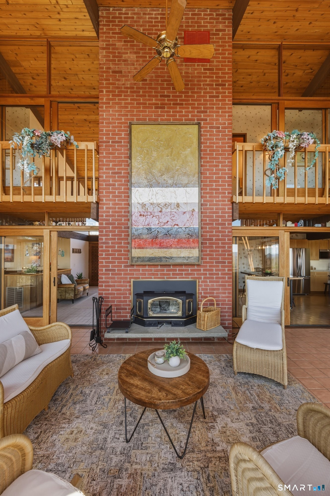 279 Mooreland Road Berlin, CT 06037 - Photo 9 of 40 Beautiful brick fireplace