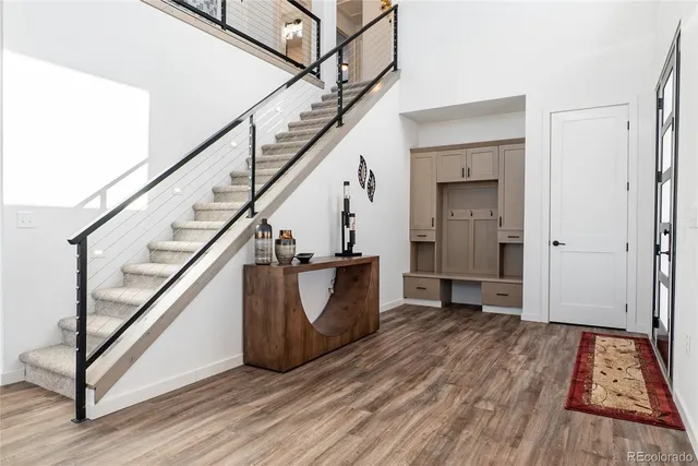 a workspace with a window