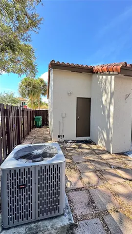 a outdoor view with a backyard space