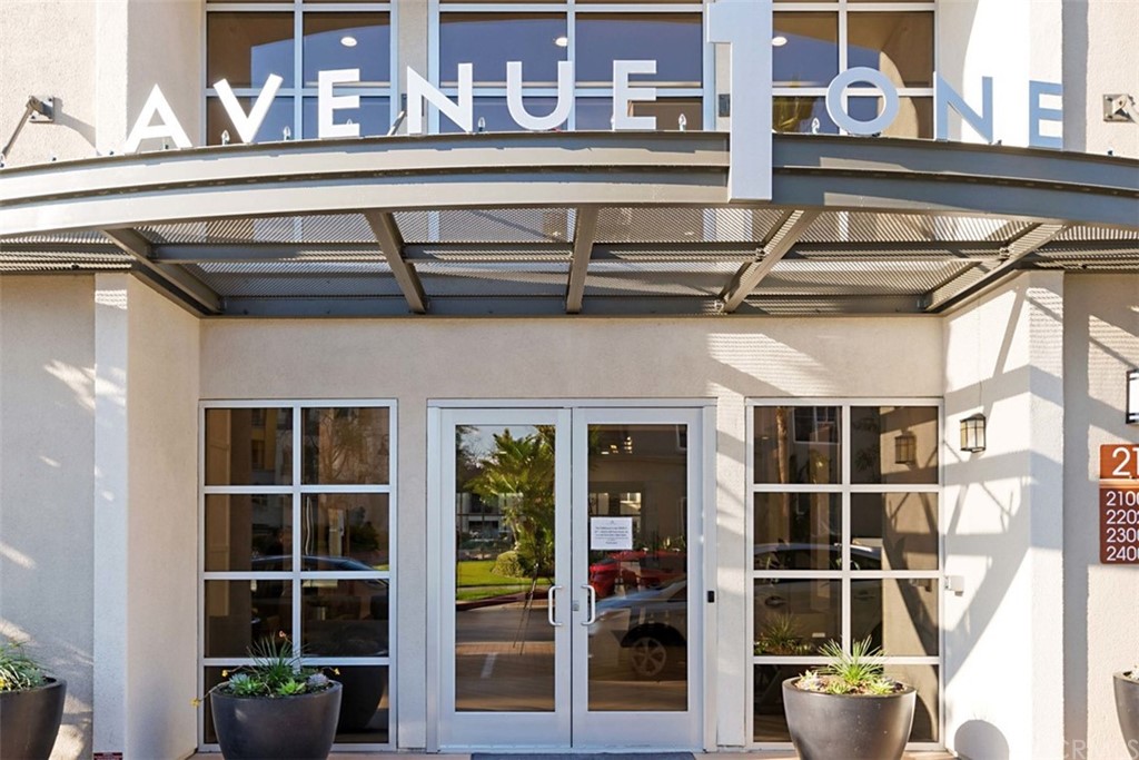 1326 Scholarship Irvine, CA 92612 - Photo 12 of 22 a view of a building with a door and outdoor seating