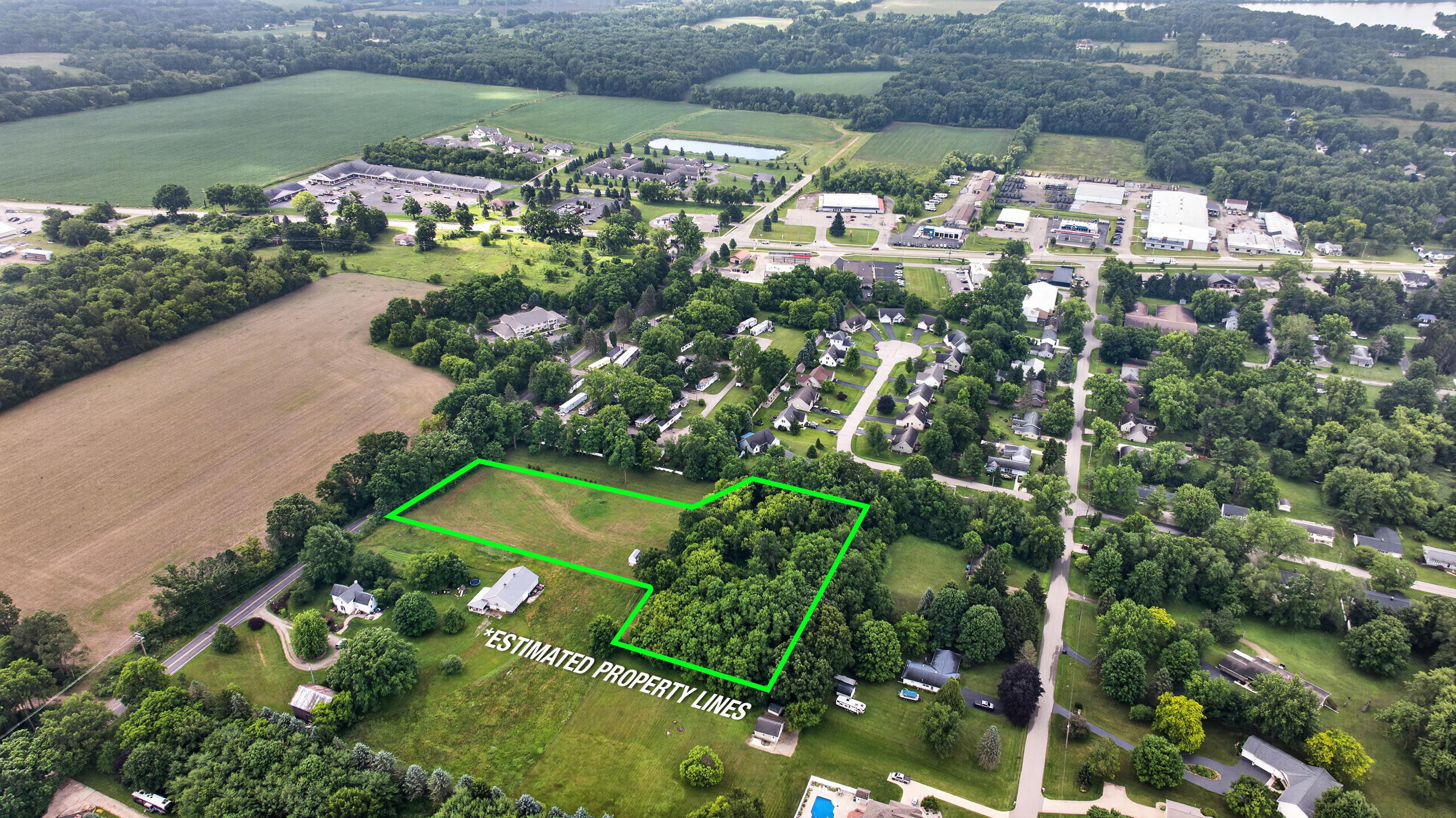 S Ville Spring Arbor, MI 49283 - Photo 1 of 9 South Dearing Rd (VL Parcel Aerials) - 3