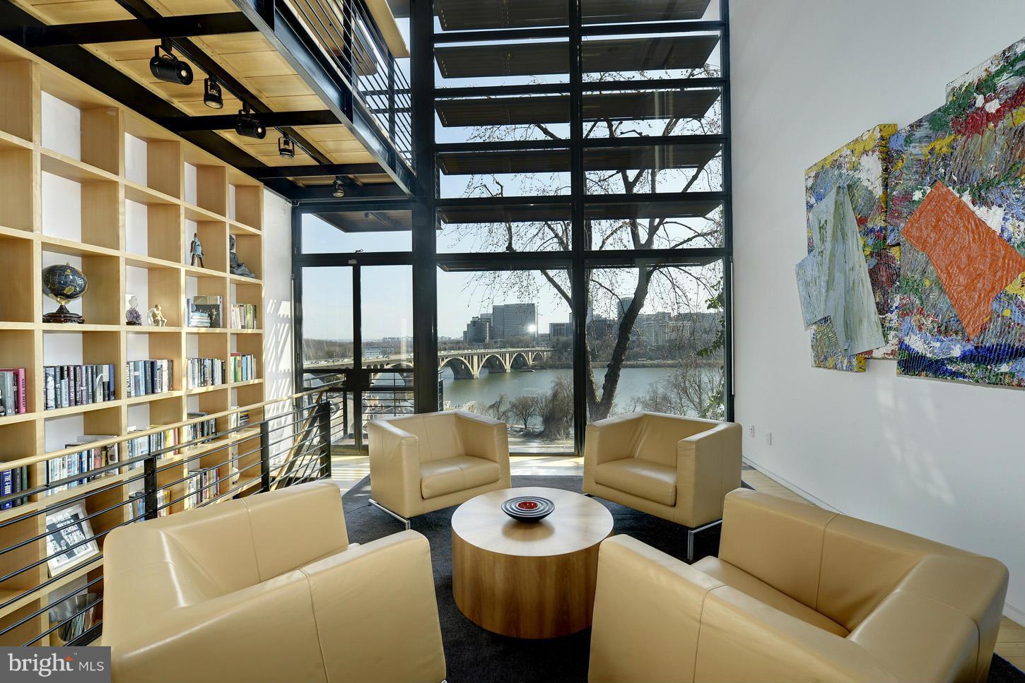 3618 Prospect Street Northwest Washington, DC 20007 - Photo 2 of 30 a living room with furniture and a large window