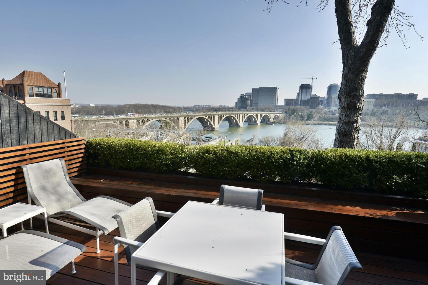 3618 Prospect Street Northwest Washington, DC 20007 - Photo 12 of 30 a view of a terrace with sitting area