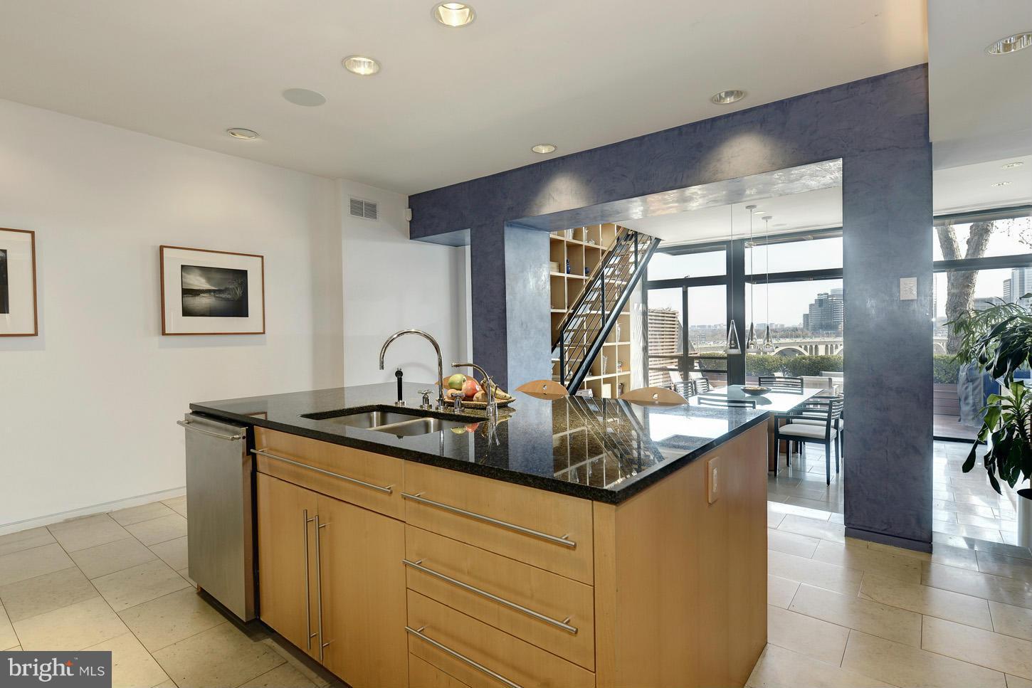 3618 Prospect Street Northwest Washington, DC 20007 - Photo 15 of 30 a kitchen with counter top space