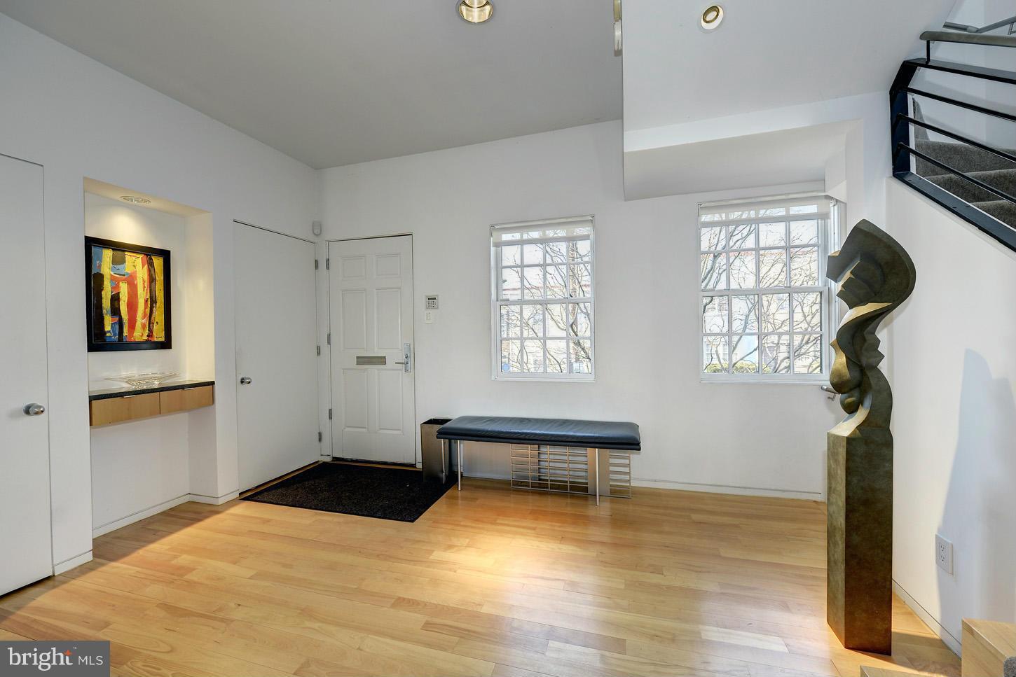 3618 Prospect Street Northwest Washington, DC 20007 - Photo 8 of 30 a room with window and a wooden floor