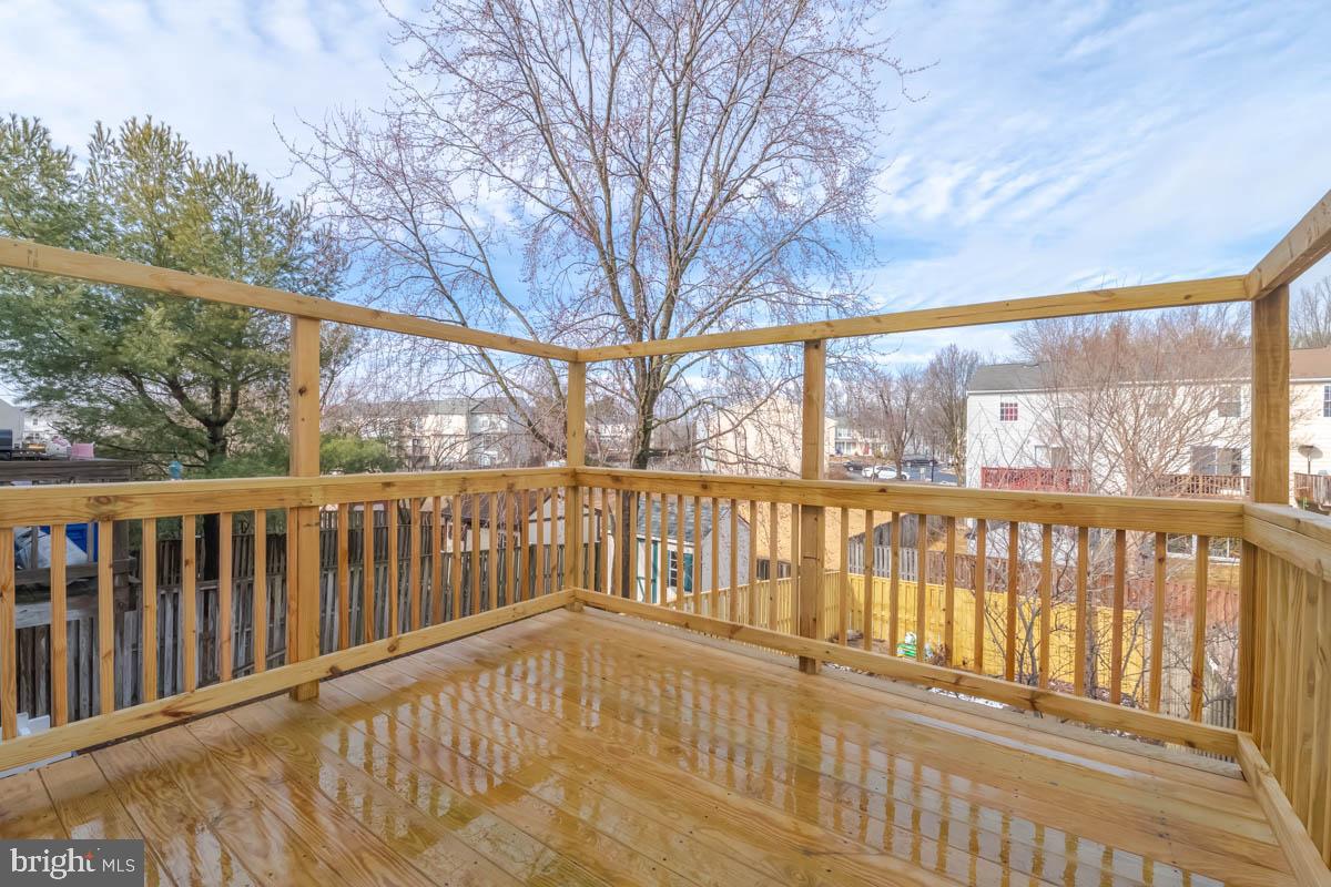 1312 Acorn Ridge Court Edgewood, MD 21040 - Photo 16 of 39 a view of wooden balcony