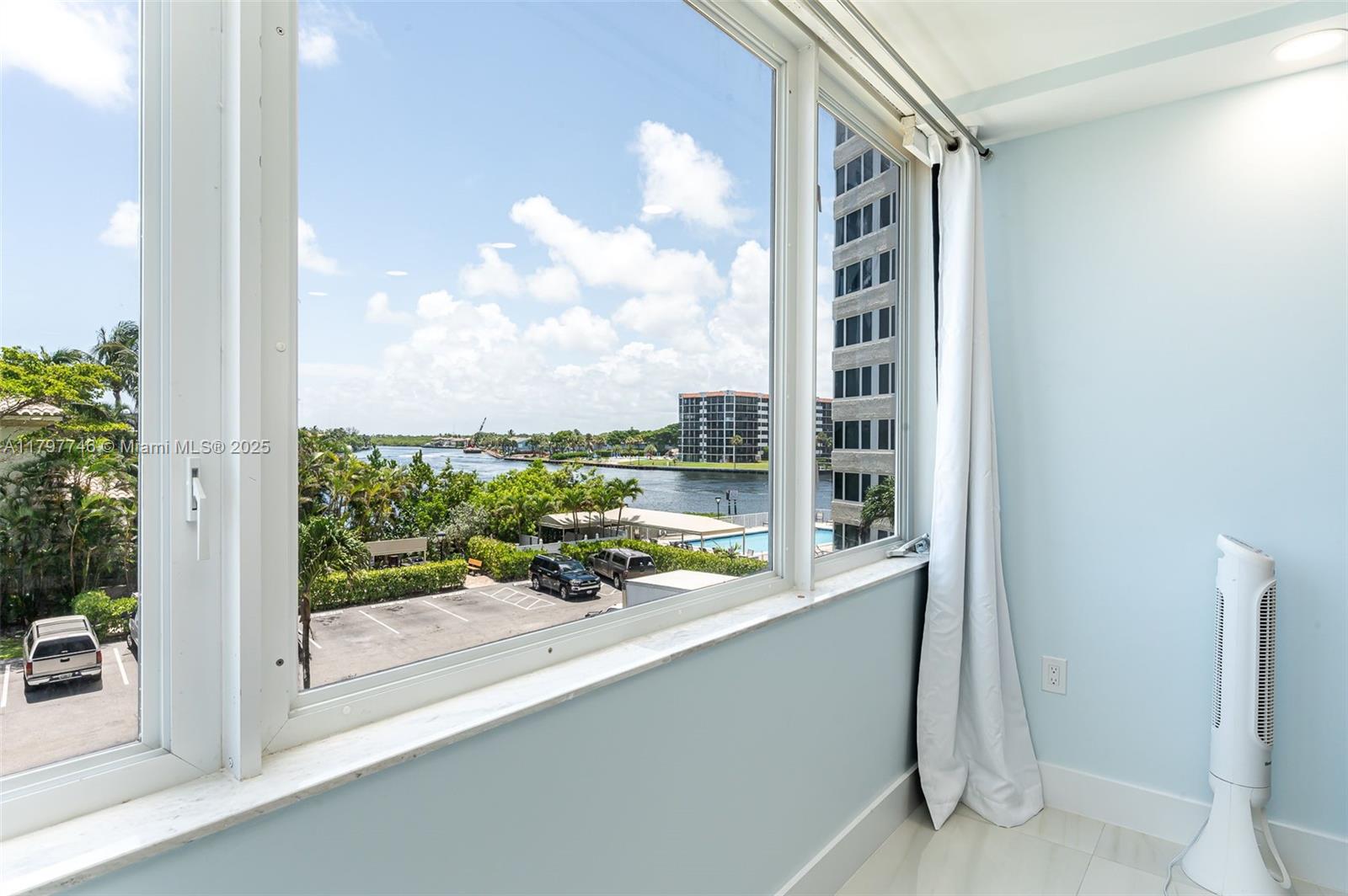 3912 South Ocean Boulevard, Unit 306 Highland Beach, FL 33487 - Photo 14 of 25 a view of balcony with city view