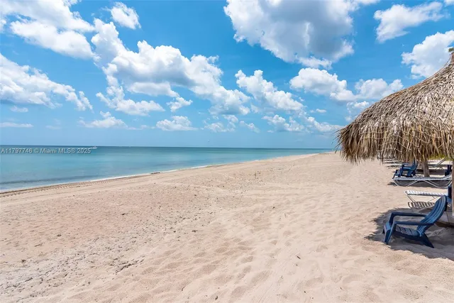 a view of ocean and beach