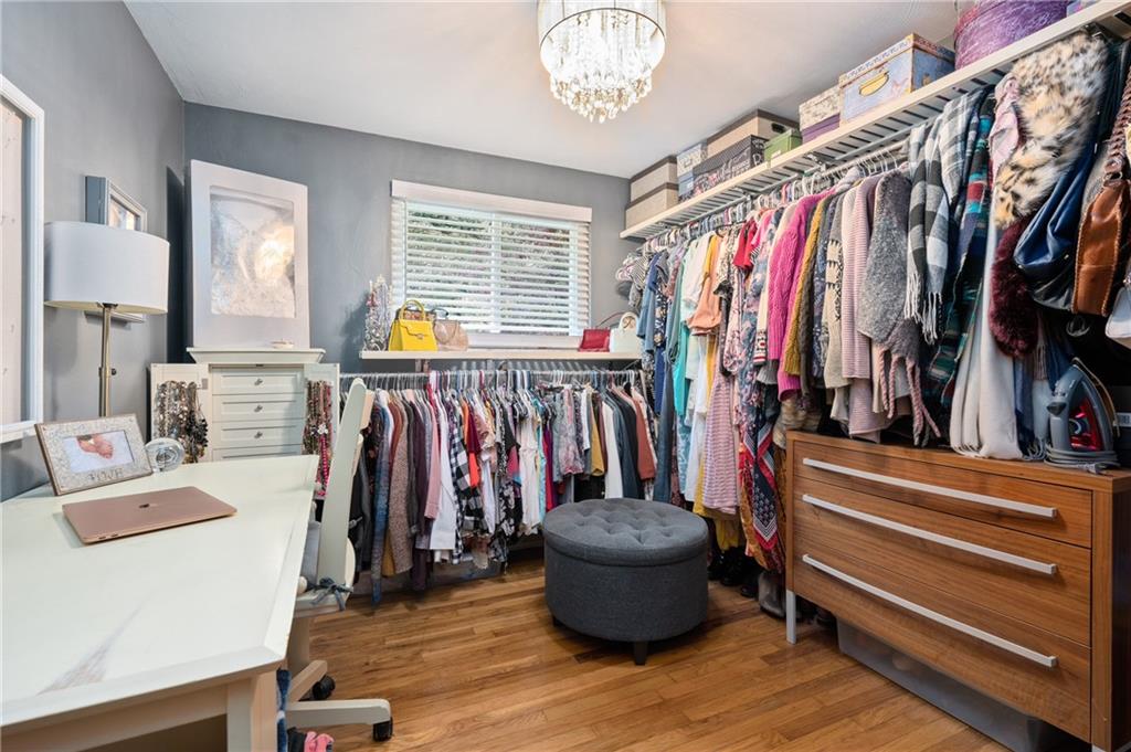 216 Hillendale Road Pittsburgh, PA 15237 - Photo 14 of 25 a view of walk in closet with clothes and shoes