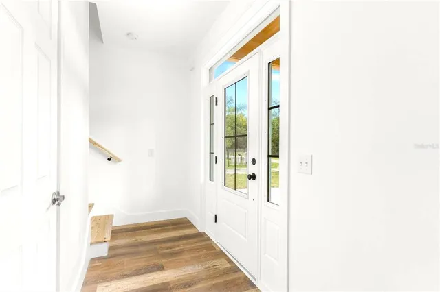 a view of an entryway