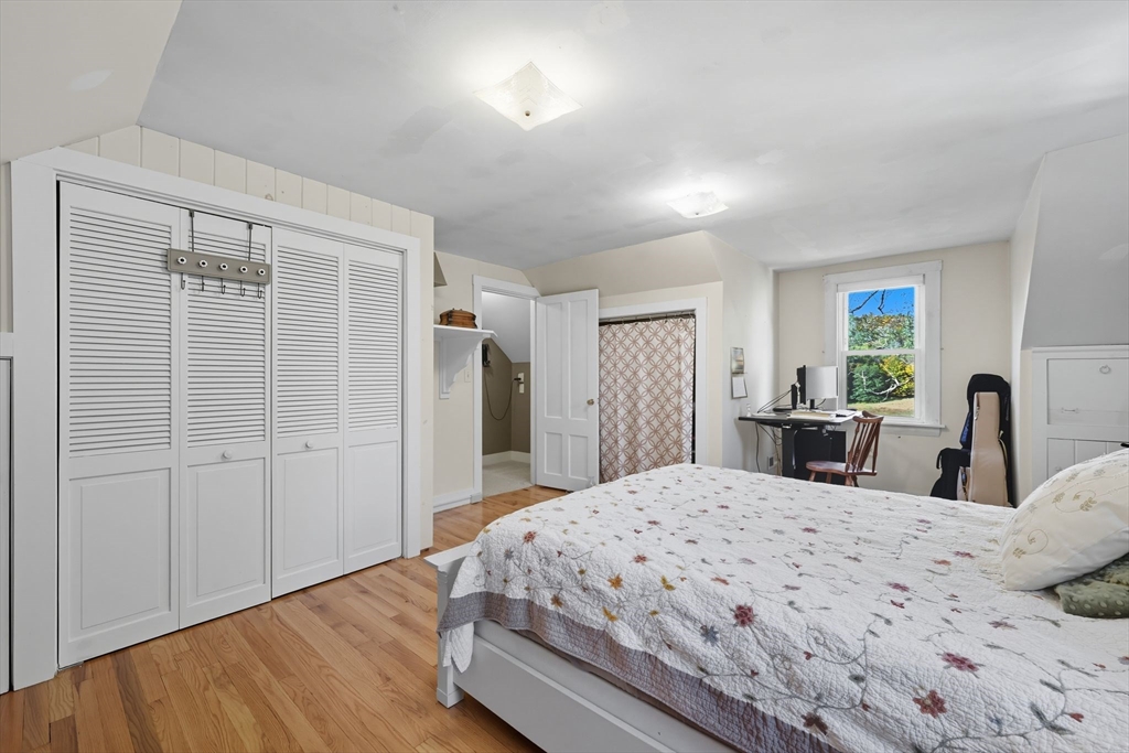 376 NW Road Westhampton, MA 01027 - Photo 31 of 41 a bedroom with a bed and a dresser