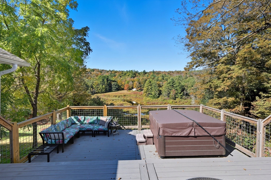 376 NW Road Westhampton, MA 01027 - Photo 37 of 41 a view of a balcony with chairs