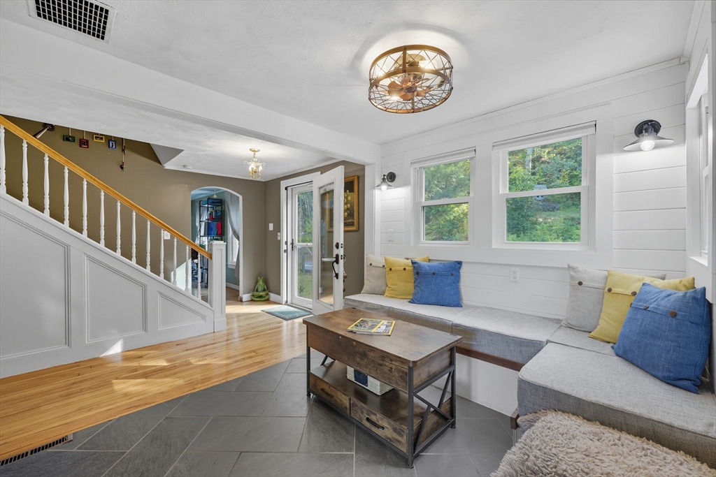 376 NW Road Westhampton, MA 01027 - Photo 7 of 41 a living room with furniture and a large window