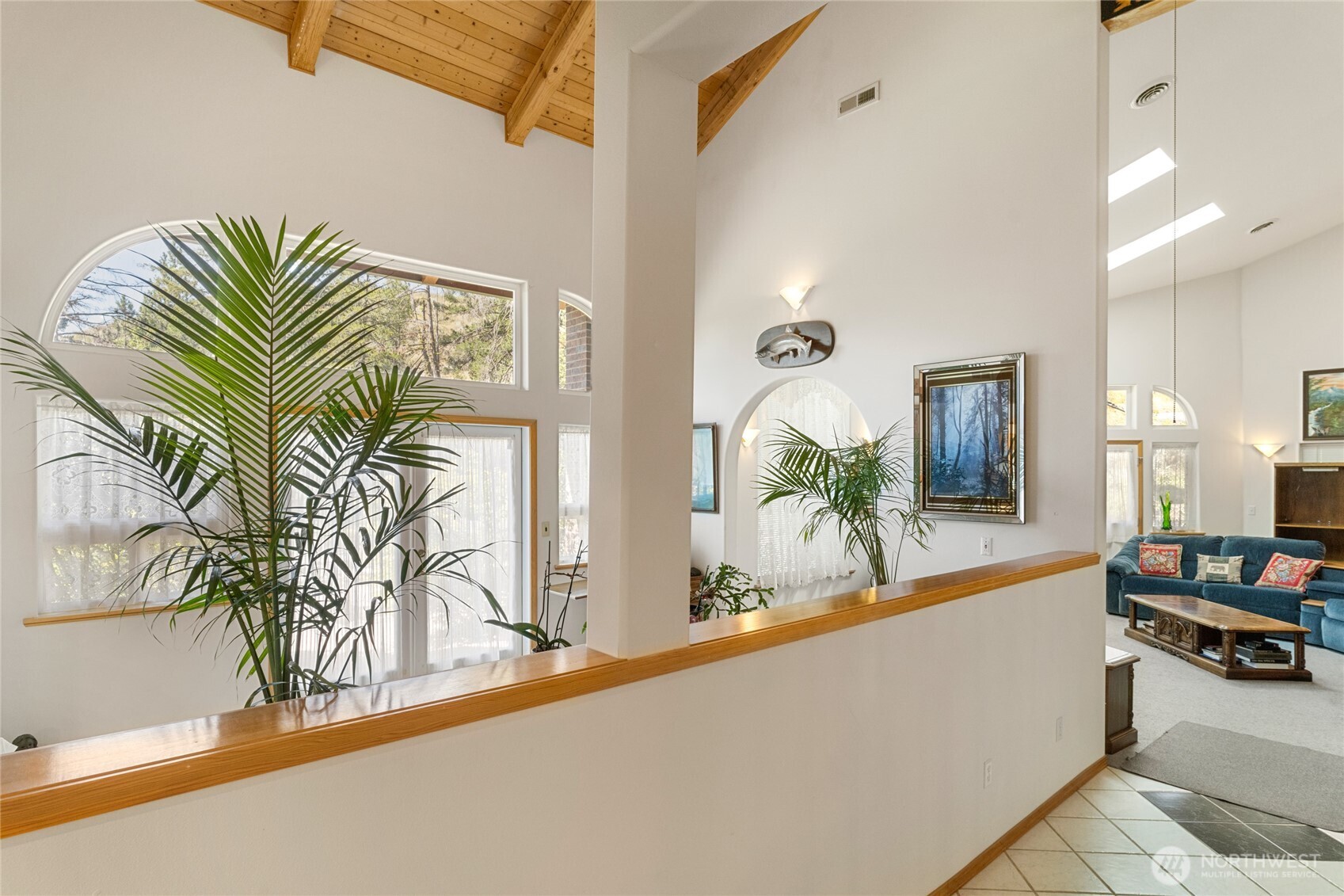 572 B W Chewuch Road Winthrop, WA 98862 - Photo 13 of 37 a view of a living room and a swimming pool