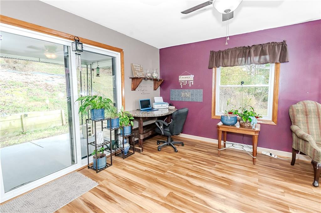 459 North Ben Franklin Road Indiana, PA 15701 - Photo 14 of 37 a workspace with furniture window and outside view