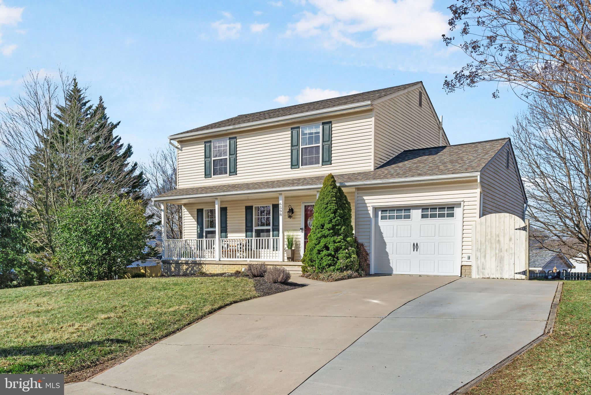 6598 Allen Road Sykesville, MD 21784 - Photo 45 of 46 1 Car Garage and Driveway