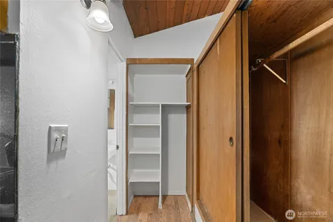 a view of front door