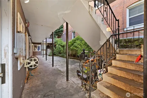 a view of a corridor