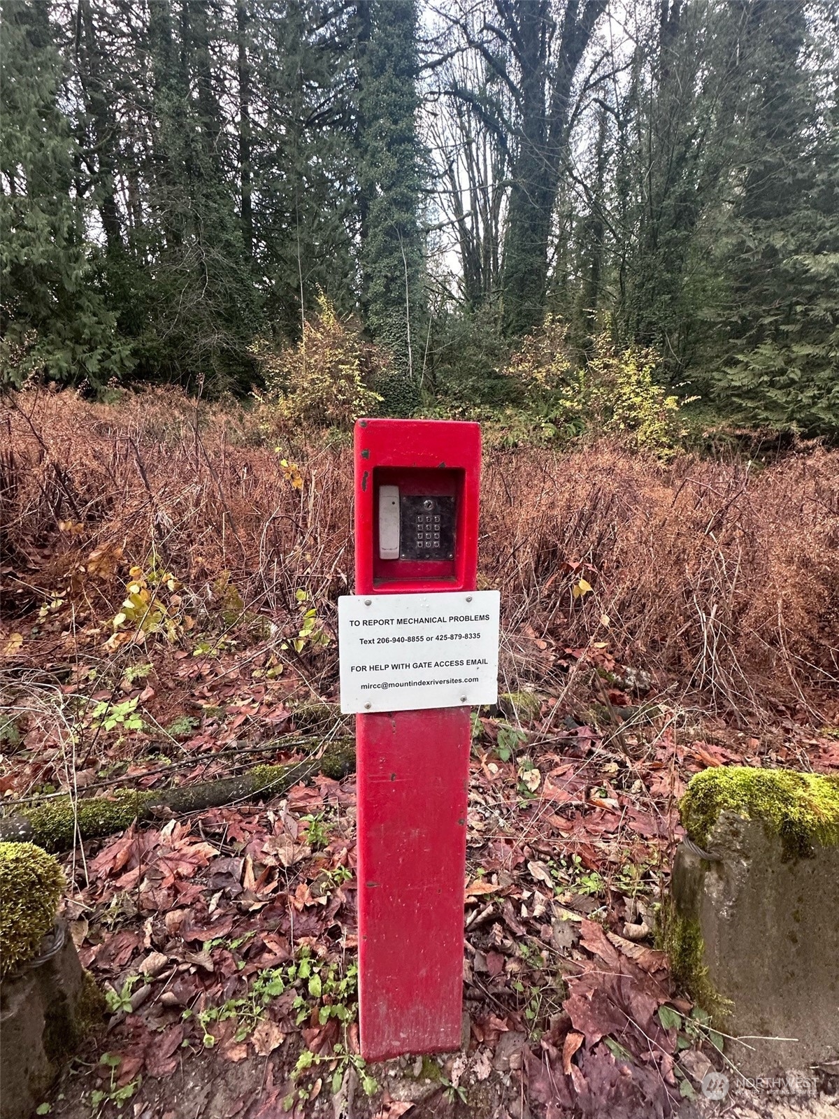 0 Mt Index River Road Gold Bar, WA 98251 - Photo 16 of 22 a sign that is sitting in the middle of a forest