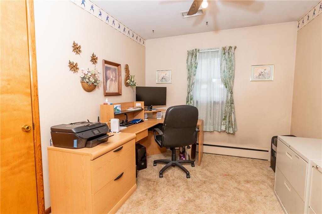 495 North Ben Franklin Road Indiana, PA 15701 - Photo 18 of 49 a view of a workspace with furniture and a window