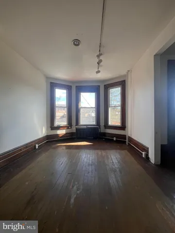 a view of city from a balcony