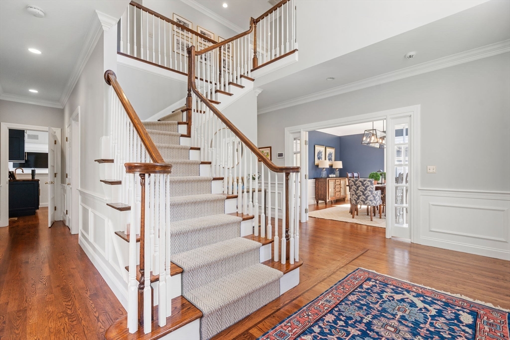 5 Hastings Road Weston, MA 02493 - Photo 3 of 30 a view of entryway and hall with wooden floor