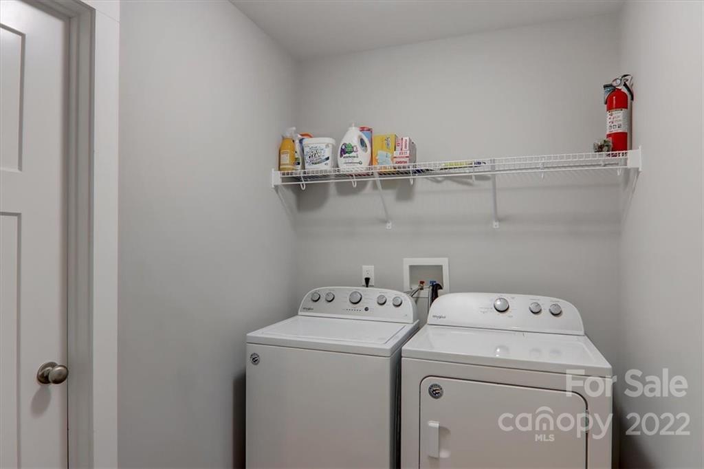 11 Ridge Brook Drive Weaverville, NC 28787 - Photo 22 of 38 a utility room with dryer and washer