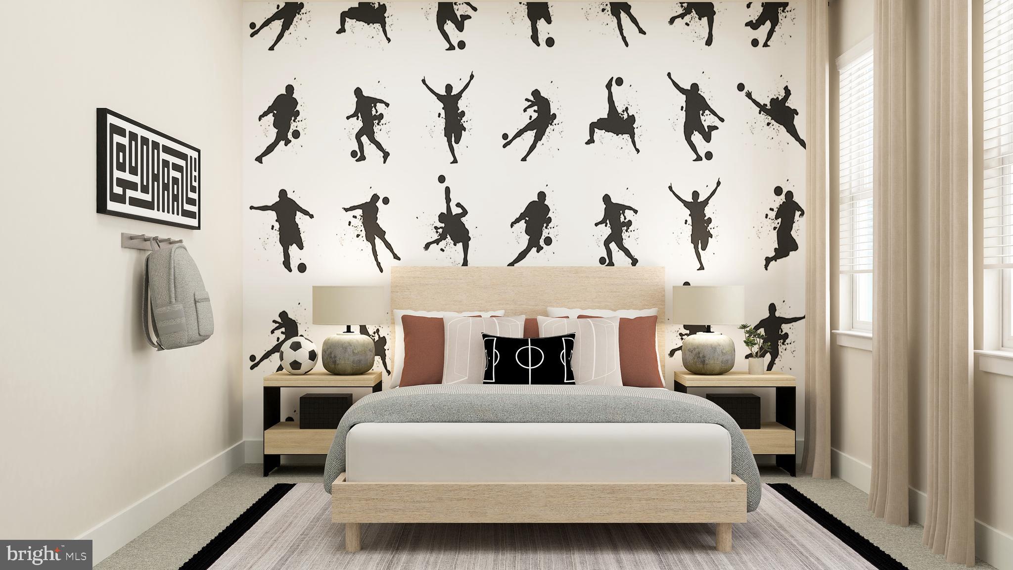 14007 Rolling Pasture Road Boyds, MD 20841 - Photo 14 of 30 a bedroom with a bed and a painting on the wall