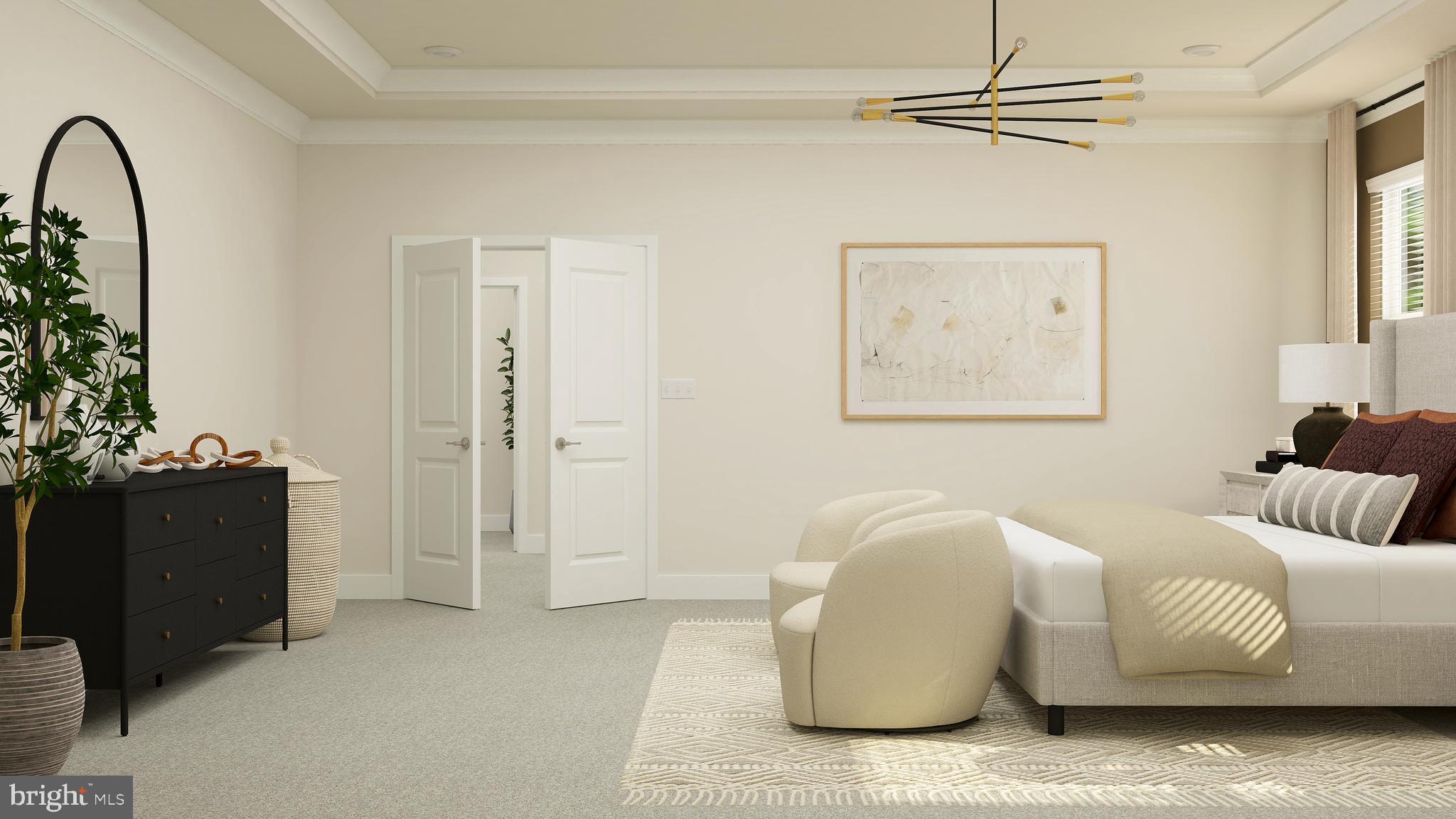 14007 Rolling Pasture Road Boyds, MD 20841 - Photo 24 of 30 a bedroom with a bed and ceiling fan