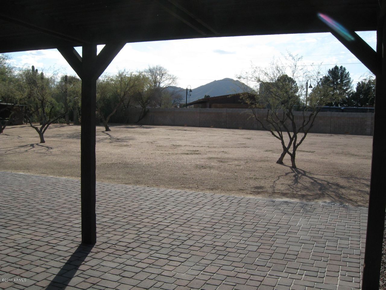 6818 North Rocking Road Scottsdale, AZ 85250 - Photo 24 of 26 Back Yard - Mtn Views looking south west