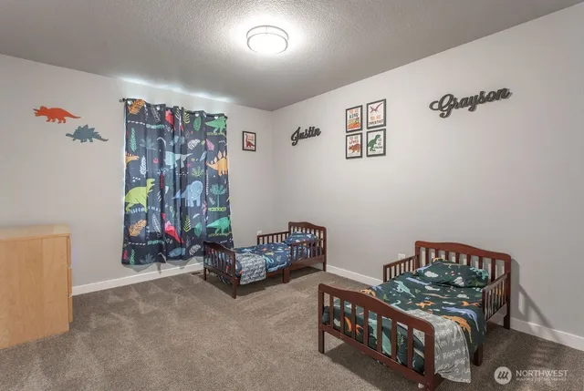 a room with furniture and couch