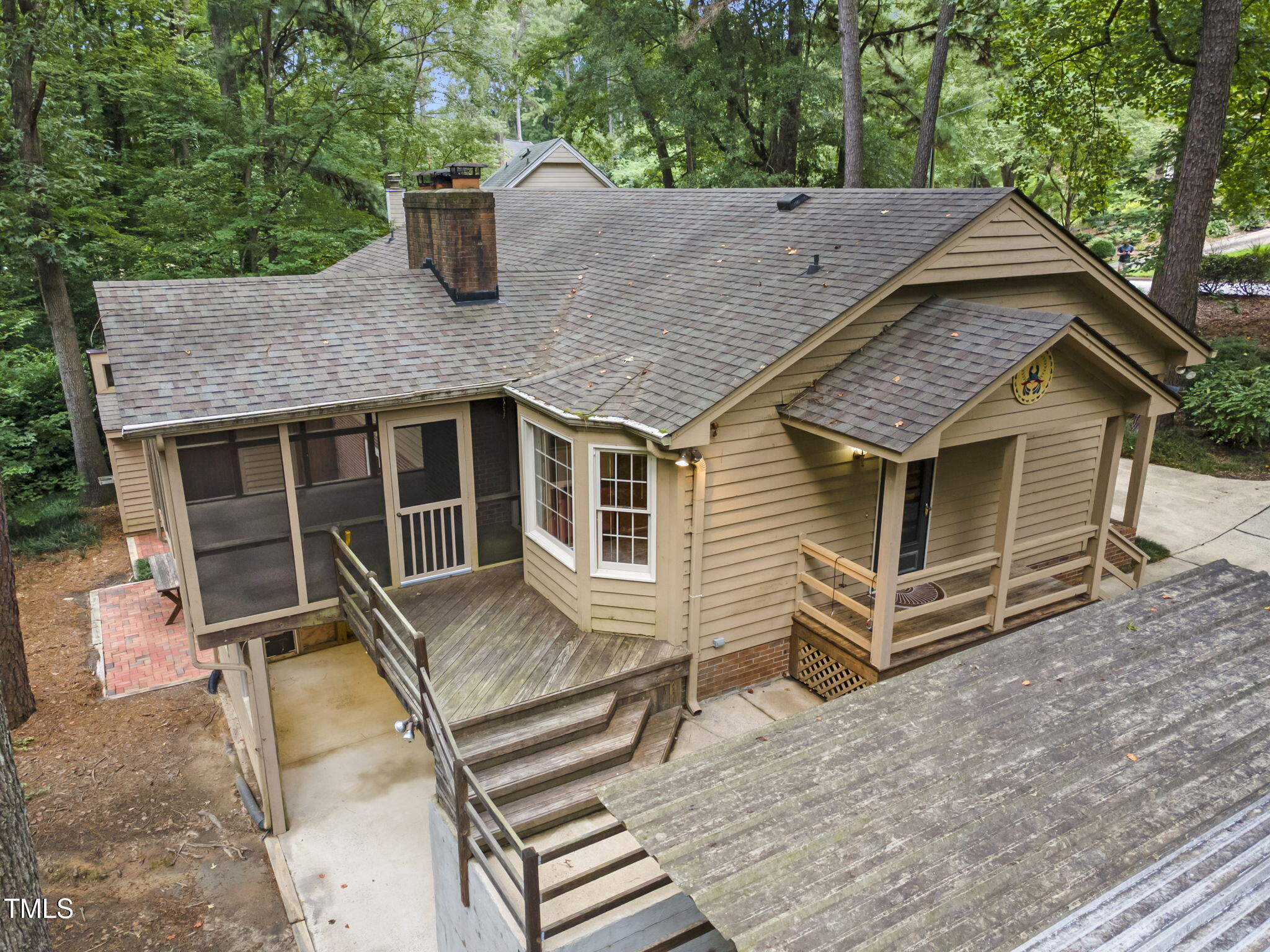 7316 Chicora Court Raleigh, NC 27615 - Photo 17 of 58 Deck Area