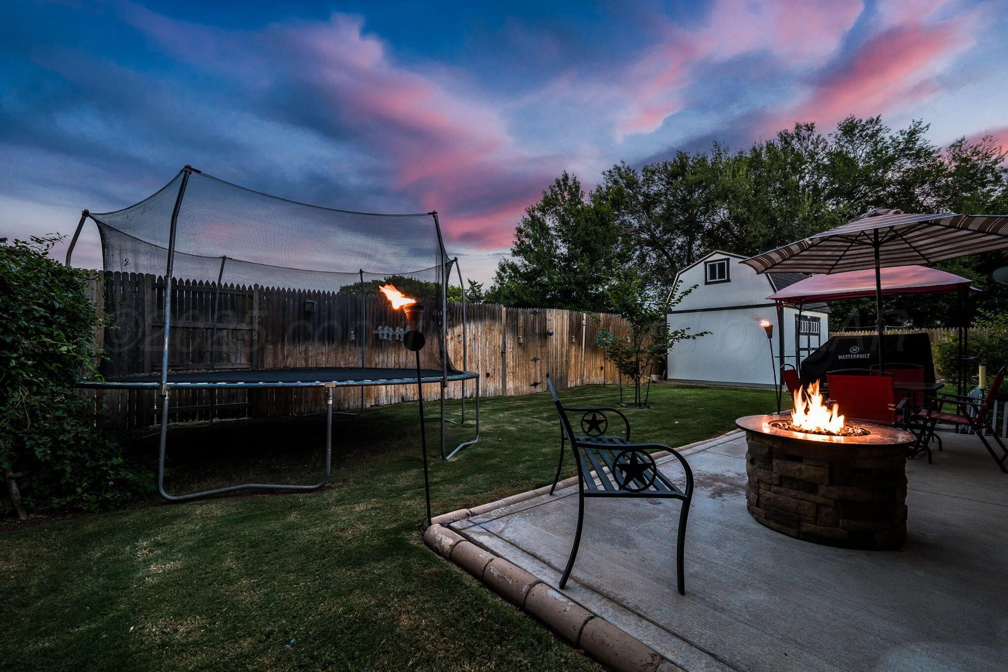 3721 Rutson Drive Amarillo, TX 79109 - Photo 54 of 60 Back Yard