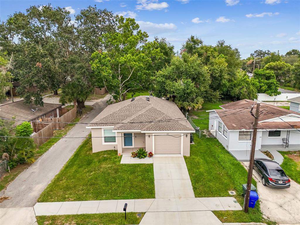 524 Carroll Avenue Lakeland, FL 33815 - Photo 31 of 33 a aerial view of a house with a yard