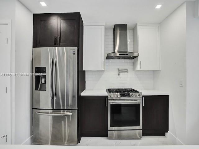 7881 Hope Street Hollywood, FL 33024 - Photo 30 of 39 a kitchen with a stove and a refrigerator