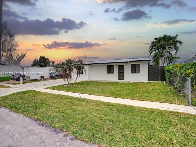 7881 Hope Street Hollywood, FL 33024 - Photo 3 of 39 a view of a house with a backyard