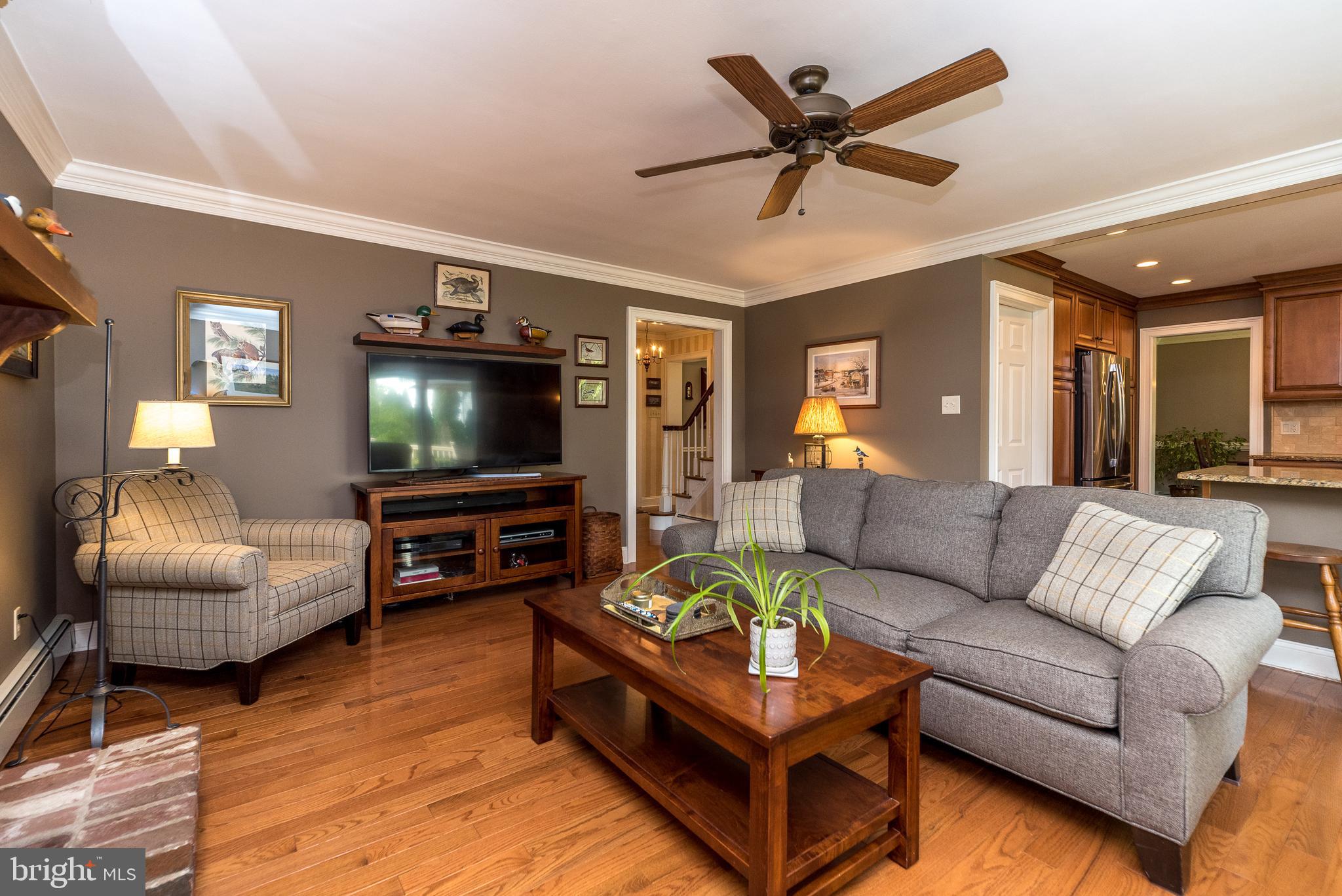 43 Clemens Road Doylestown, PA 18901 - Photo 15 of 34 a living room with furniture and a flat screen tv