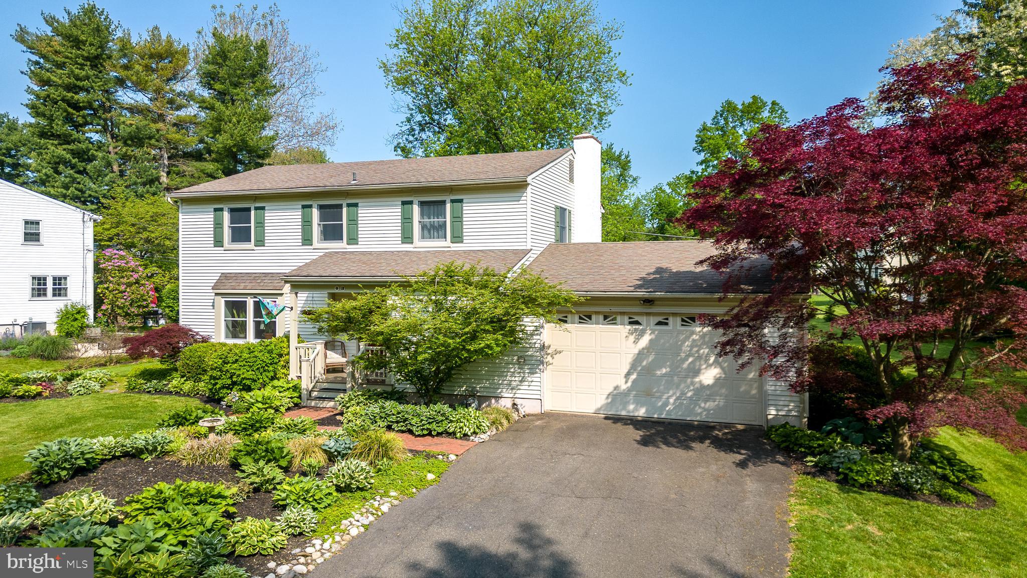 43 Clemens Road Doylestown, PA 18901 - Photo 2 of 34 a front view of a house with a yard