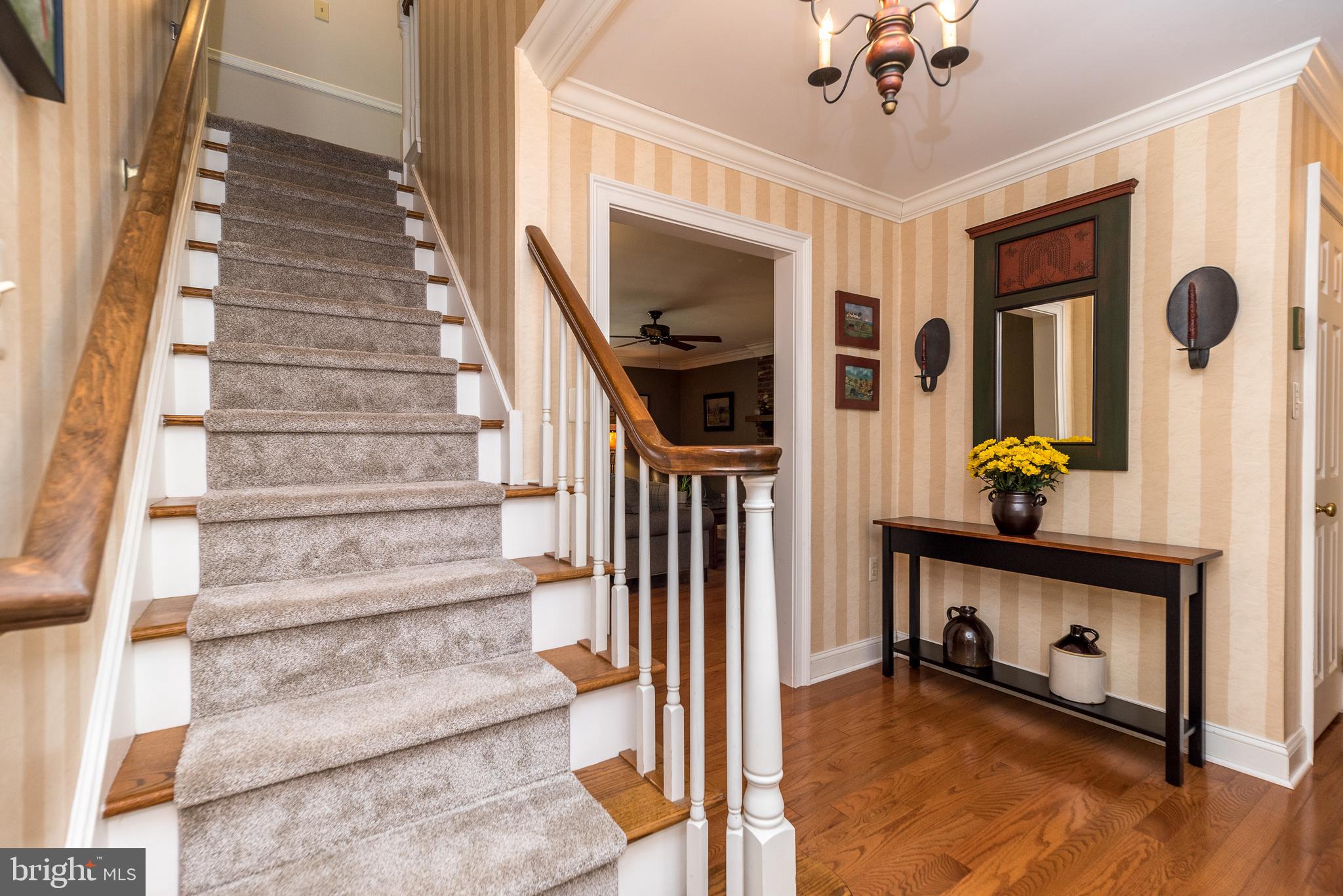 43 Clemens Road Doylestown, PA 18901 - Photo 8 of 34 a view of an entryway with wooden floor and windows