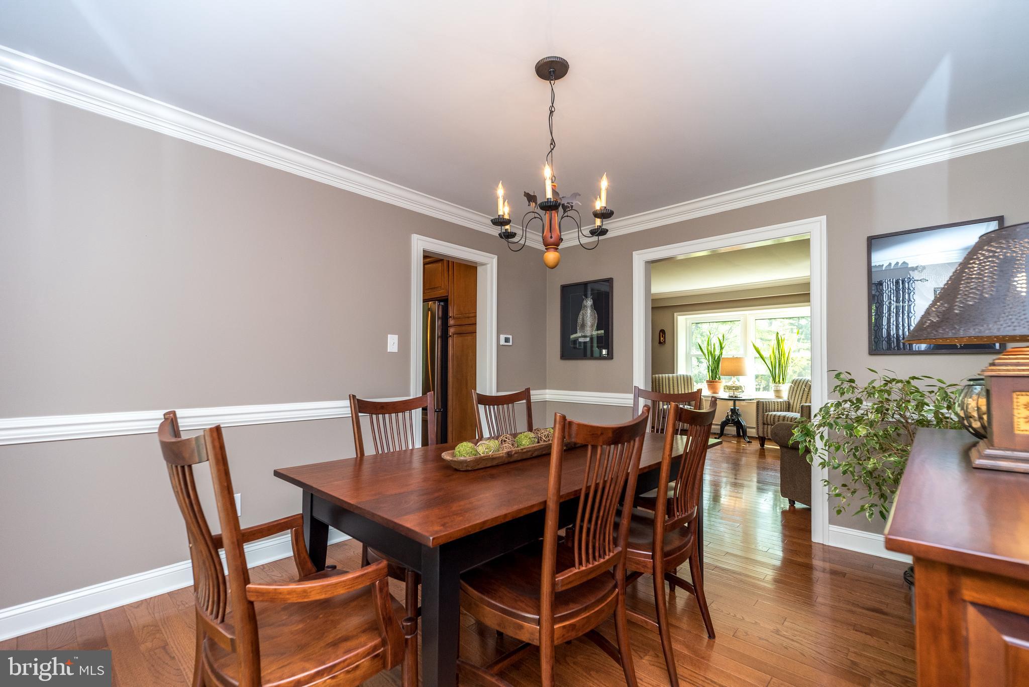 43 Clemens Road Doylestown, PA 18901 - Photo 10 of 34 a view of a dining room with furniture window and wooden floor